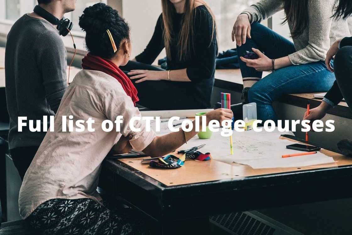 Available CTI College courses Available CTI College courses