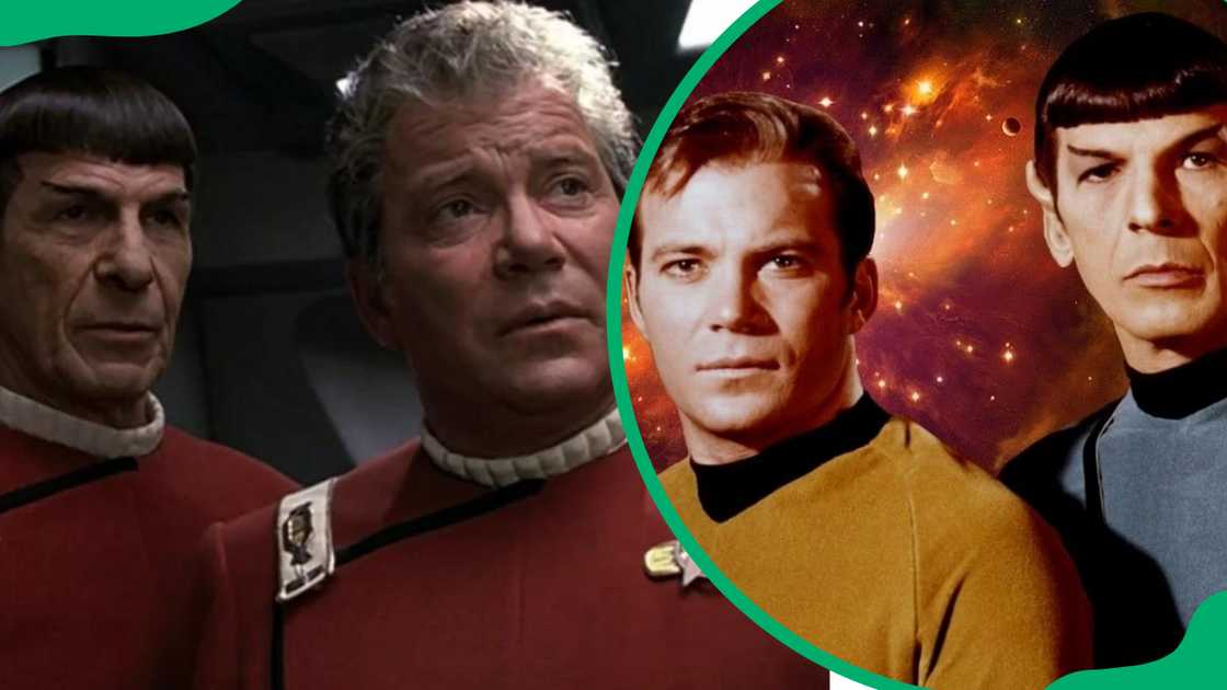 Captain Kirk and Mr. Spock Captain Kirk and Mr. Spock