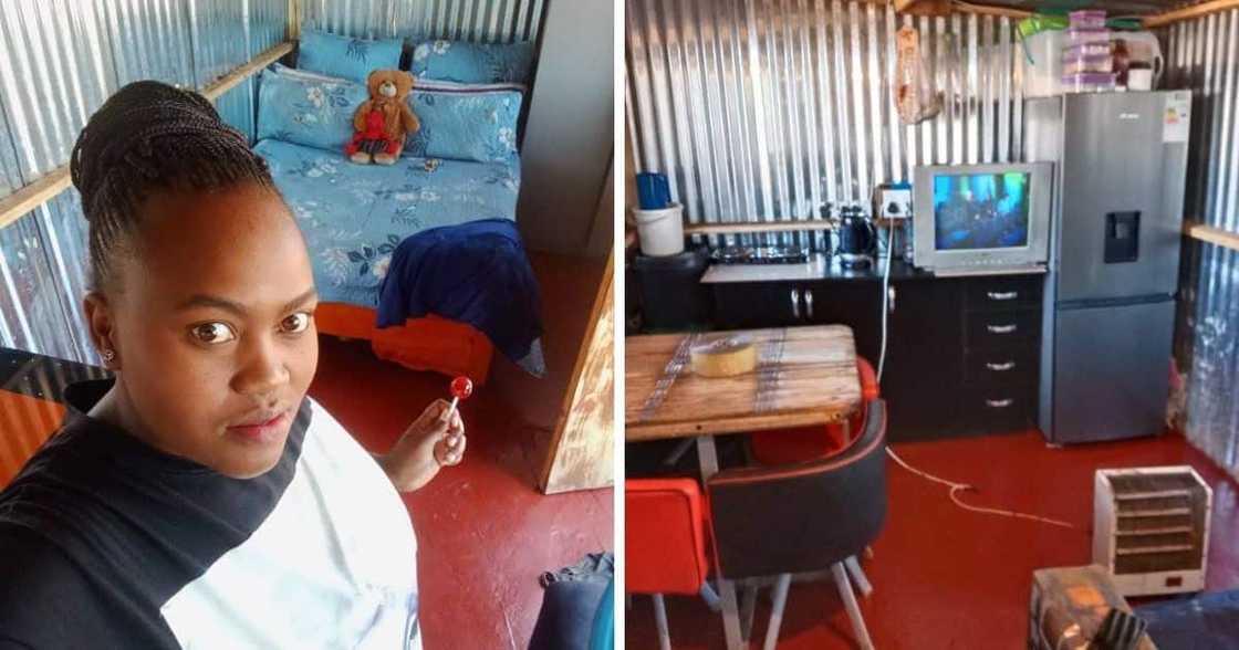 Woman shares inspiring photos of her shack. Woman shares inspiring photos of her shack.