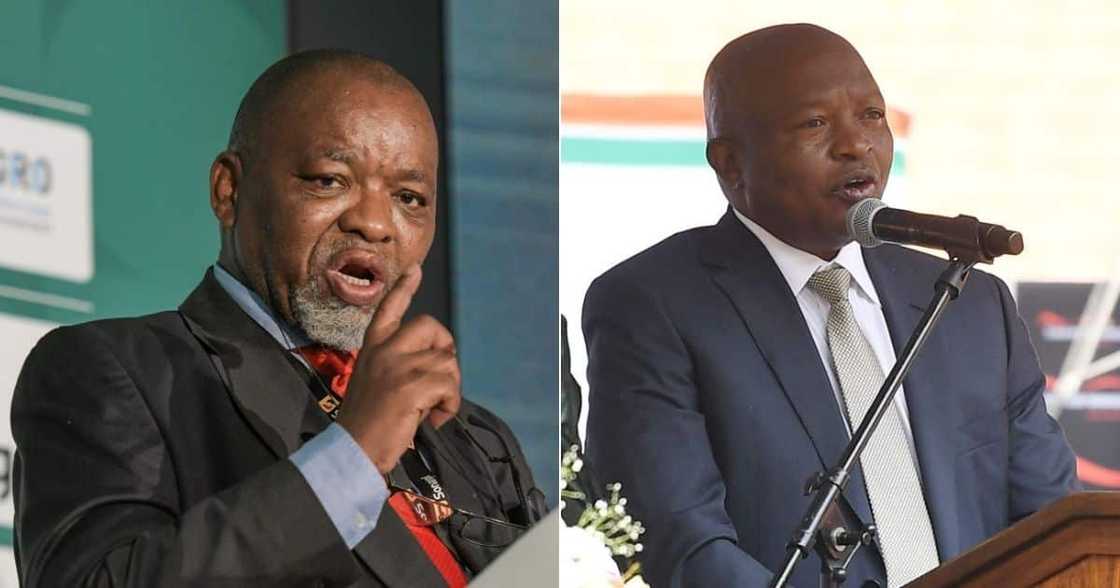David Mabuza, Gwede Mantashe, Deputy President Mabuza, Minister of Mineral Resources and Energy, elections, ANC, African National Congress David Mabuza, Gwede Mantashe, Deputy President Mabuza, Minister of Mineral Resources and Energy, elections, ANC, African National Congress