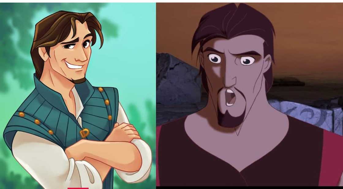 Flynn Rider and Sinbad