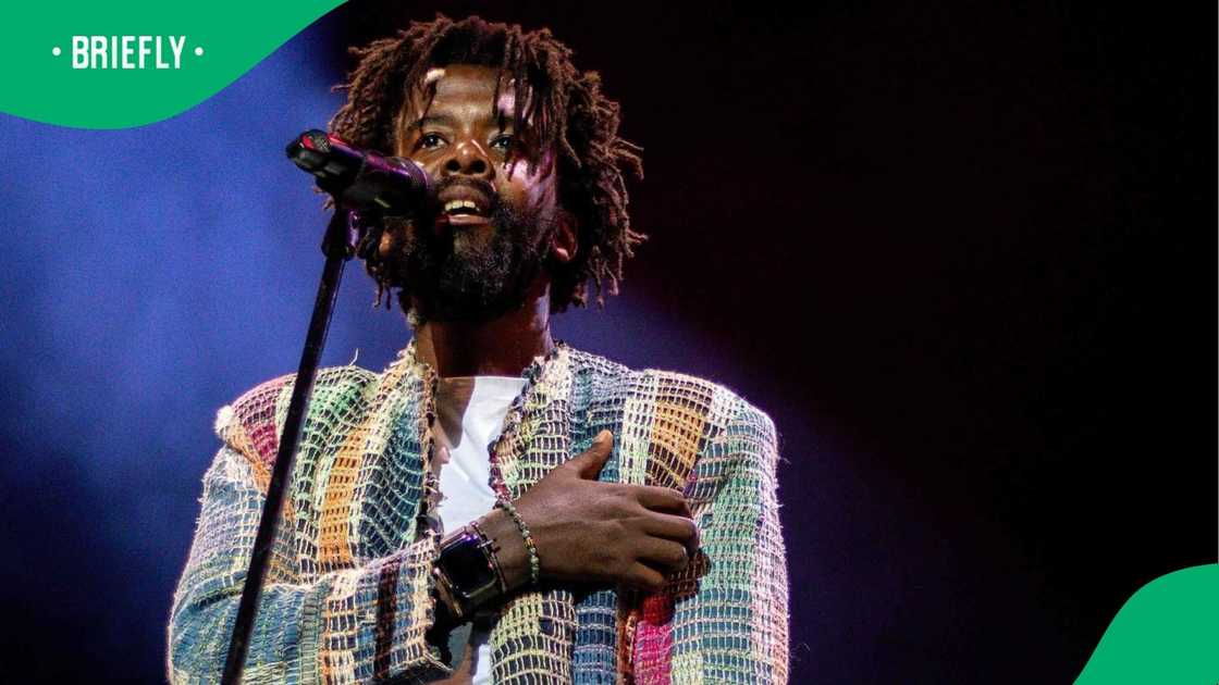 Mandisi Dynatyis thrilled fans, including Siya Kolisi, in Cape Town. Mandisi Dynatyis thrilled fans, including Siya Kolisi, in Cape Town.