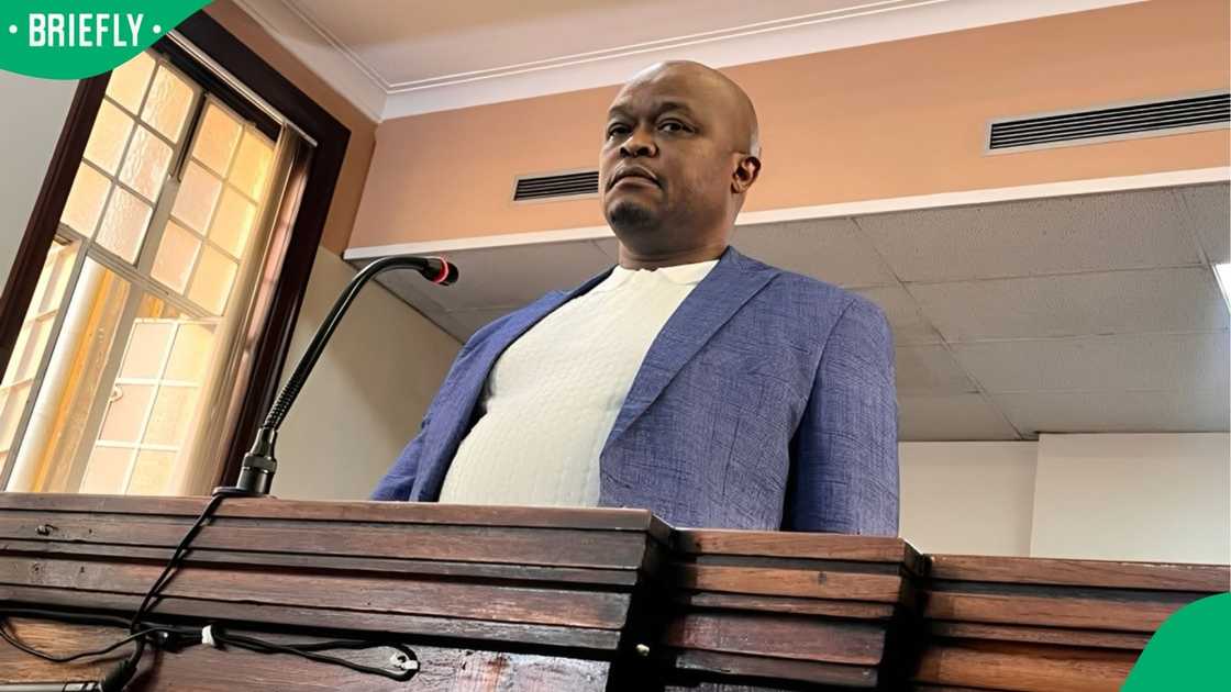 Brown Mogotsi is accused of attempting to bribe the investigating officer in his matter