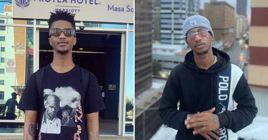 Emtee has teased fans with an announcement that he's back in studio. Emtee has teased fans with an announcement that he's back in studio.