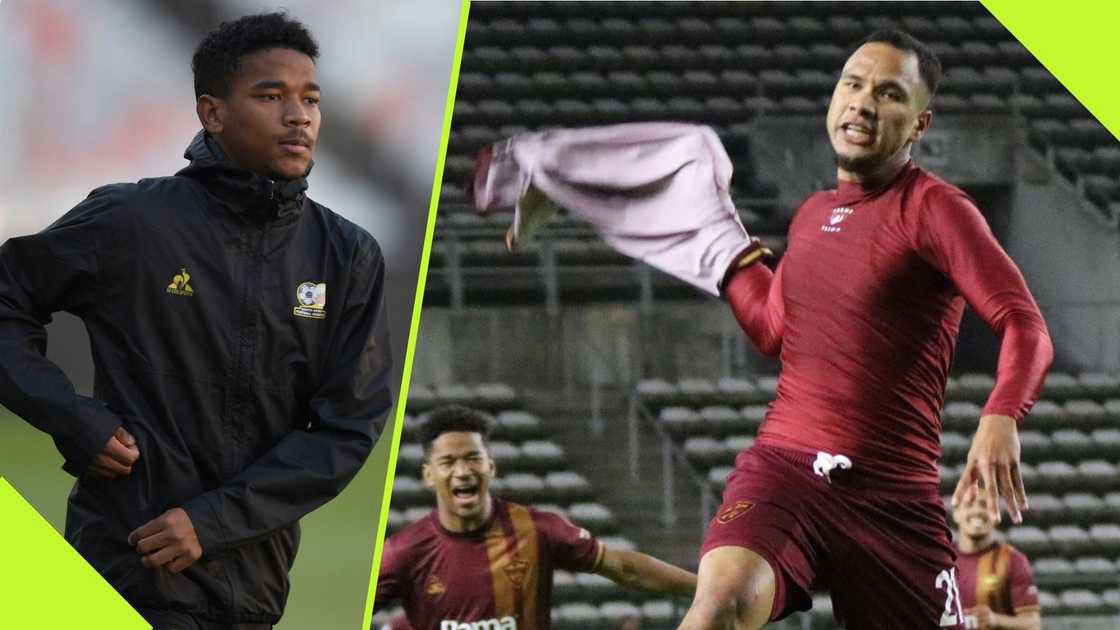 Stellenbosch FC are pleased they kept Jayden Adams and Fawaaz Basadien.