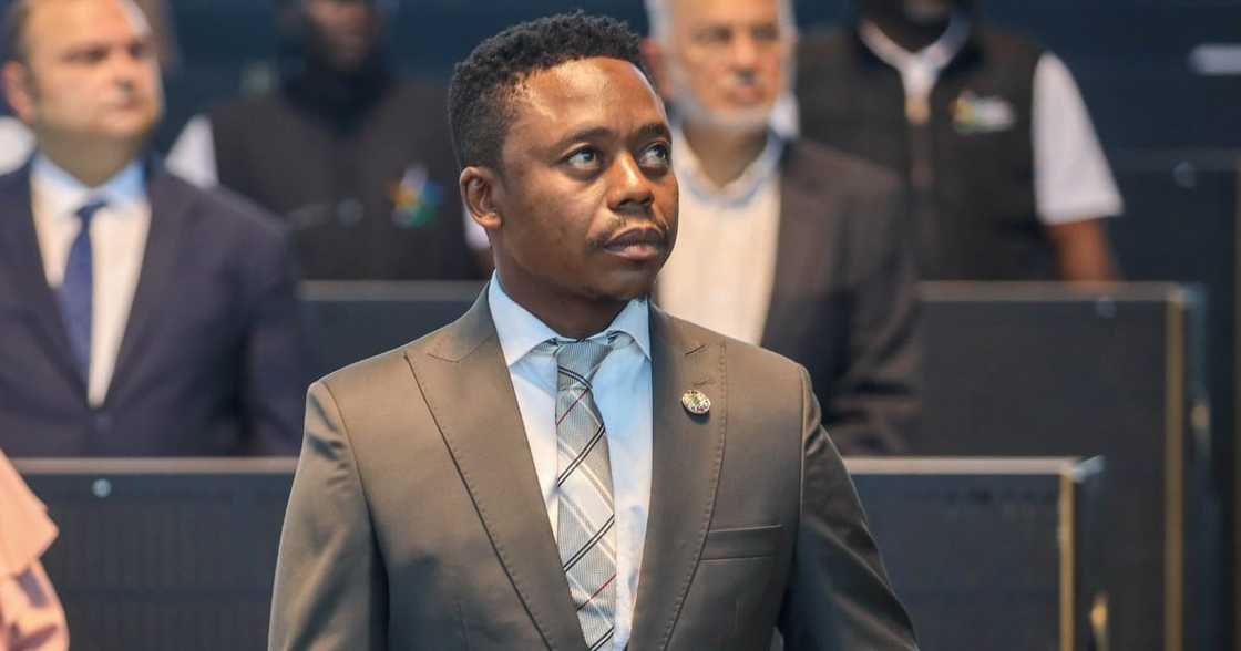 Al Jama-ah's Thapelo Amad has officially been sworn in as the Executive Mayor of the City of Johannesburg on January 30, 2023 in Johannesburg, South Africa. Al Jama-ah's Thapelo Amad has officially been sworn in as the Executive Mayor of the City of Johannesburg on January 30, 2023 in Johannesburg, South Africa.