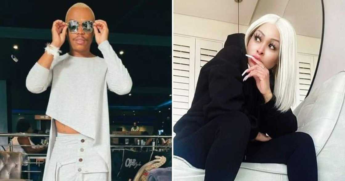 Somizi Mhlongo and Khanyi Mbau are debating ubungoma Somizi Mhlongo and Khanyi Mbau are debating ubungoma