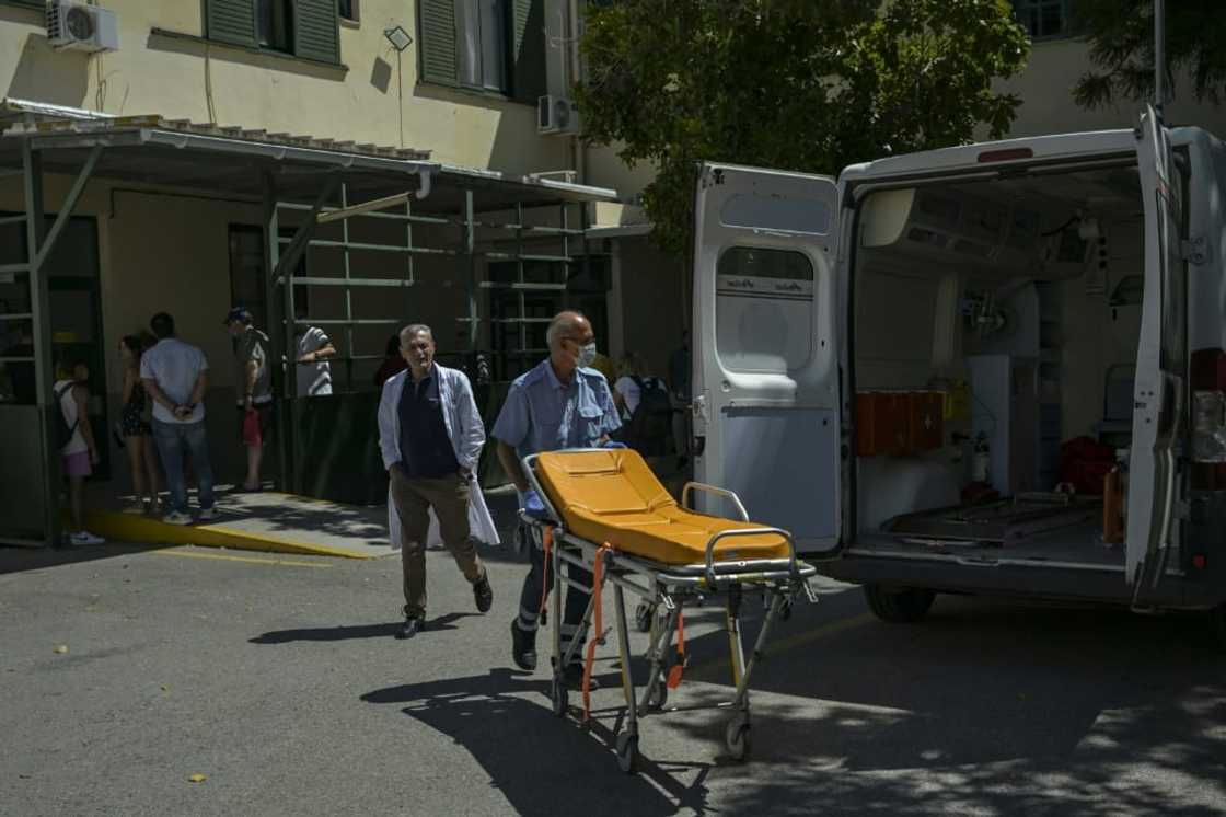 Locals on Kos are increasingly concerned about the health shortages on the island Locals on Kos are increasingly concerned about the health shortages on the island