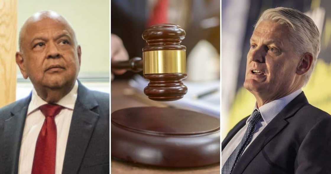 Public Enterprises Minister and Eskom CEO Andre de Ruyter Public Enterprises Minister and Eskom CEO Andre de Ruyter