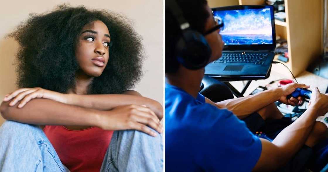 Lady, Smashes Bae's Laptop, Gaming, TV, Peeps Lady, Smashes Bae's Laptop, Gaming, TV, Peeps