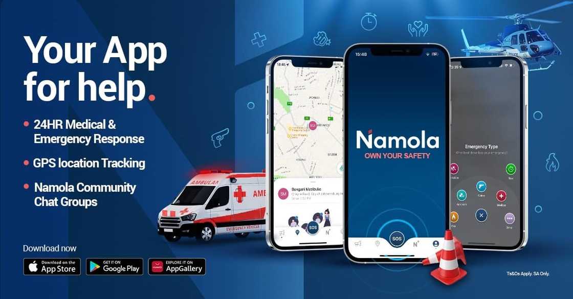 Namola is a ground-breaking safety app