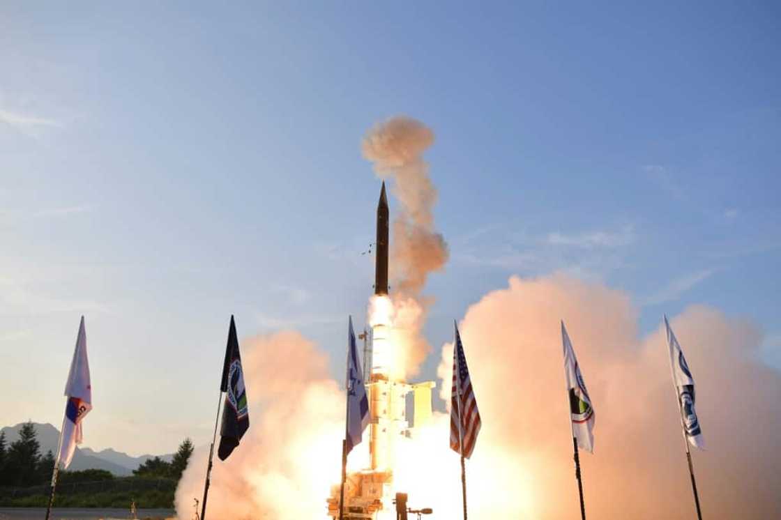 The Arrow 3 system -- jointly developed and produced by Israel and the United States -- is an interceptor designed to shoot down ballistic missiles above the atmosphere The Arrow 3 system -- jointly developed and produced by Israel and the United States -- is an interceptor designed to shoot down ballistic missiles above the atmosphere