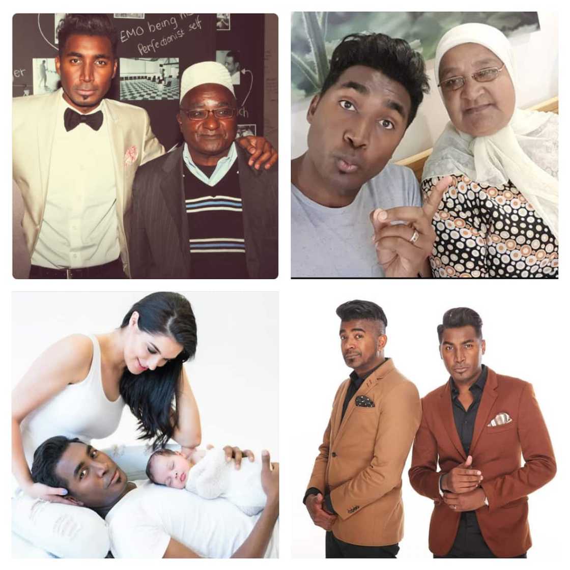 Emo Adams family Emo Adams family