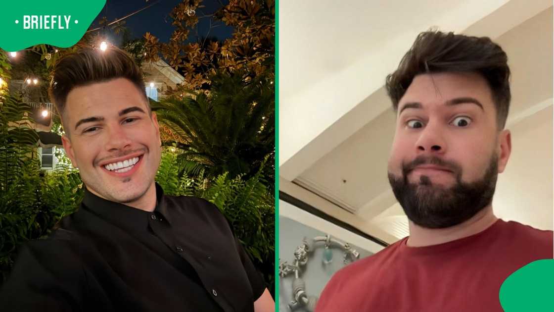 A South African man showed an empty mall in America. A South African man showed an empty mall in America.