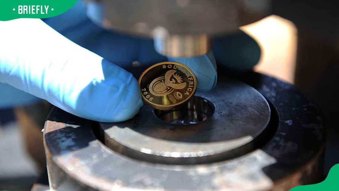 South African Mint Company's coin production process