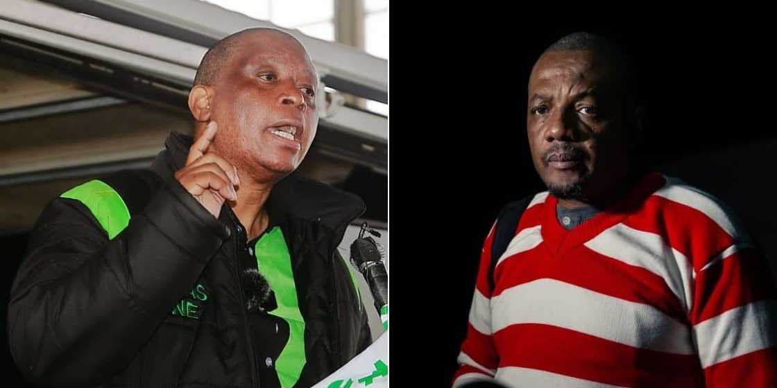 Herman Mashaba, Action SA, Hopewell Chin'ono Herman Mashaba, Action SA, Hopewell Chin'ono