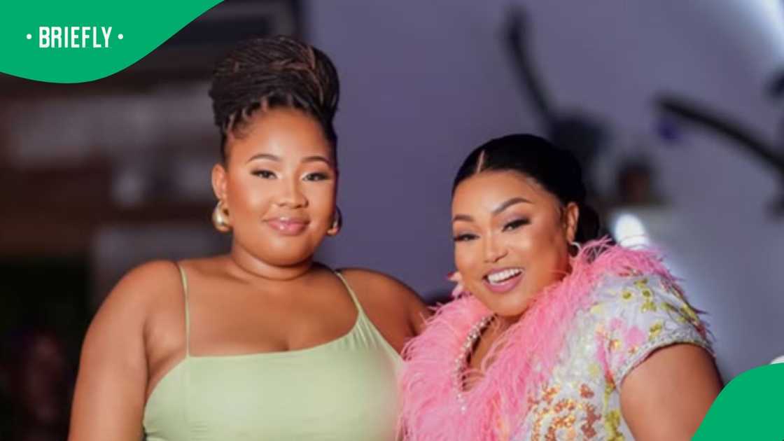 MaKhumalo defended her daughter from trolls. MaKhumalo defended her daughter from trolls.