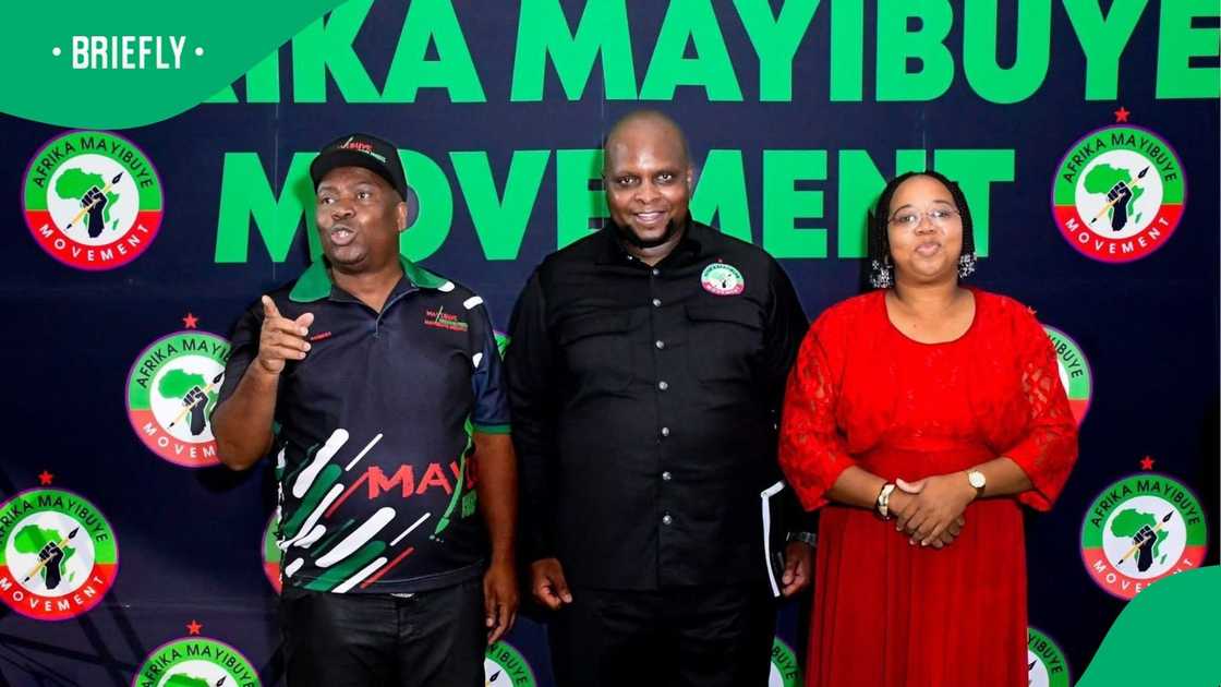 A picture of the Afrika Mayibuye Movement Leadership A picture of the Afrika Mayibuye Movement Leadership