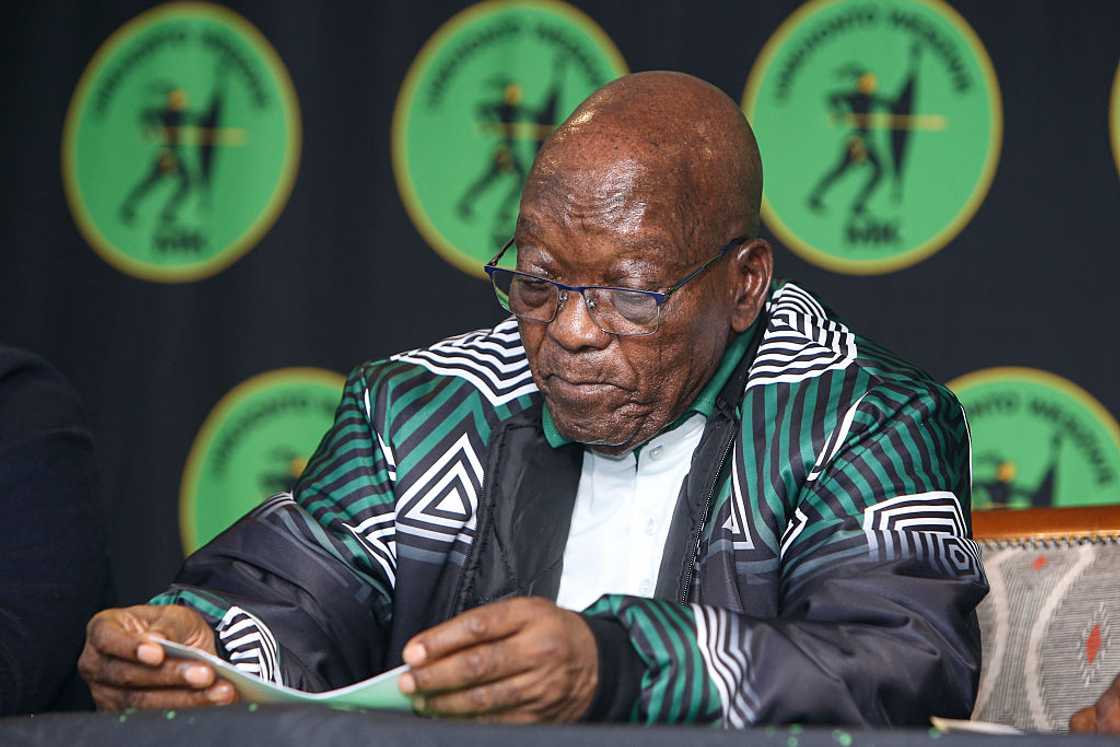 Jacob Zuma has filed an application to remove Mary Phadi as a party leader Jacob Zuma has filed an application to remove Mary Phadi as a party leader