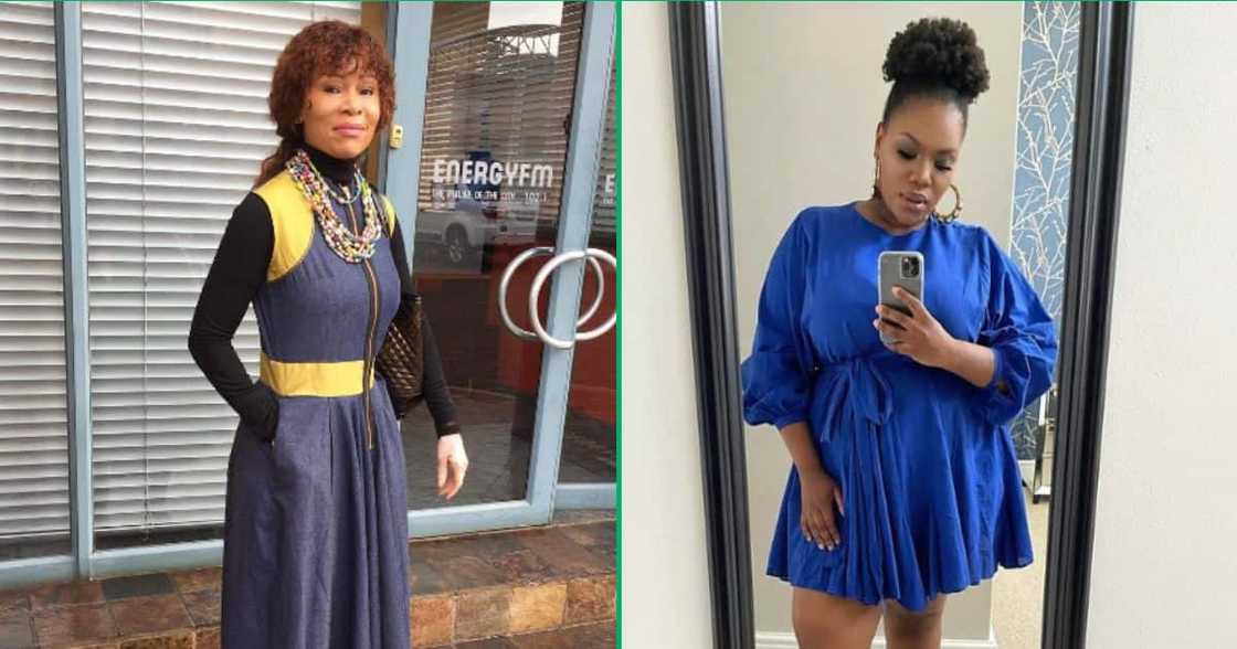 Leleti Khumalo shares picture alongside Gugu Gumede