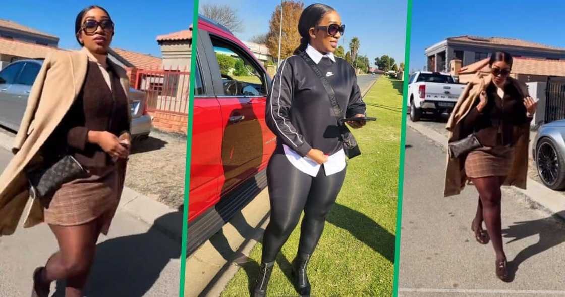 Woman's TikTok Video Goes Viral as she flexes stylish winter drip