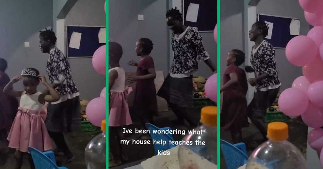 Domestic helper bonds with children Domestic helper bonds with children