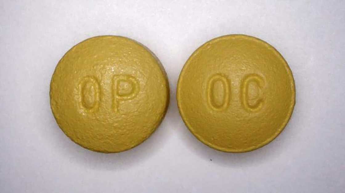 Purdue Pharma's OxyContin, one of the main prescription opioids that stoked the US addiction and overdose epidemic beginning in the early 2000s