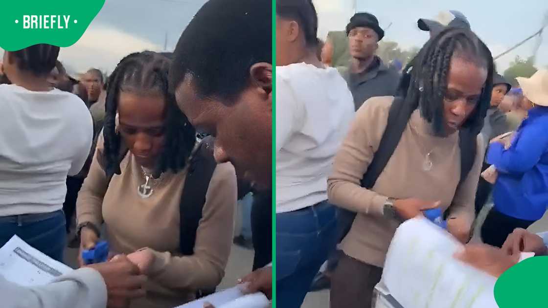 A South African woman's clever R1 CV-stapling hustle gains praise