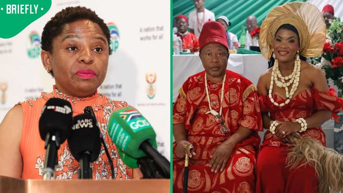 Minister in the Presidency, Khumbudzo Ntshavheni, shared the government's stance on the coronation of a Nigerian king in KuGompo City