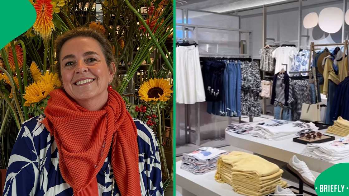 The store had added a food section and a tailor section for clothes that need to be altered The store had added a food section and a tailor section for clothes that need to be altered
