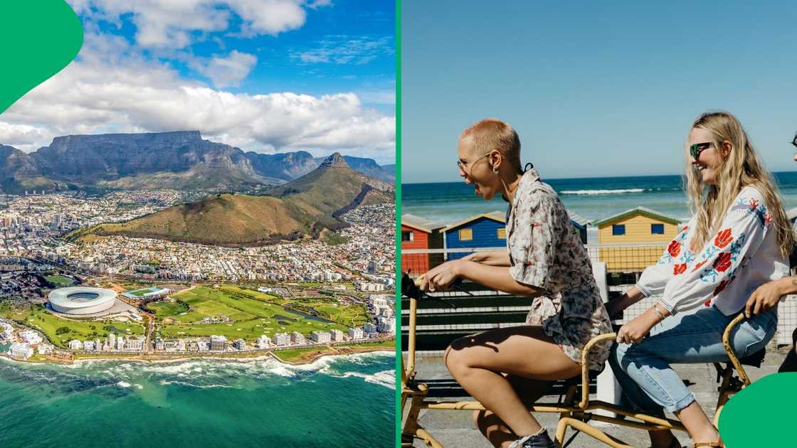 Stock photos of the City of Cape Town and tourists