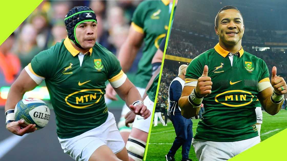 Cheslin Kolbe has been in impressive form for the Boks. Cheslin Kolbe has been in impressive form for the Boks.