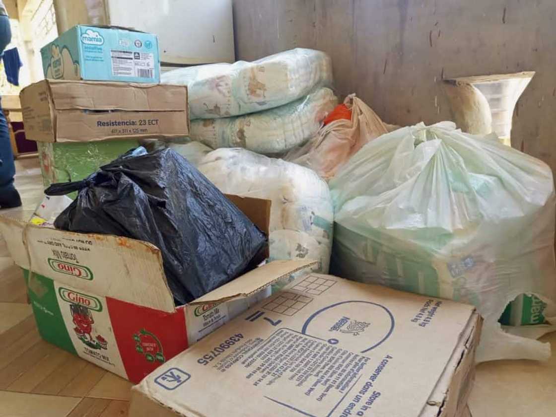 Assorted items, quadruplets, charity, donated Assorted items, quadruplets, charity, donated