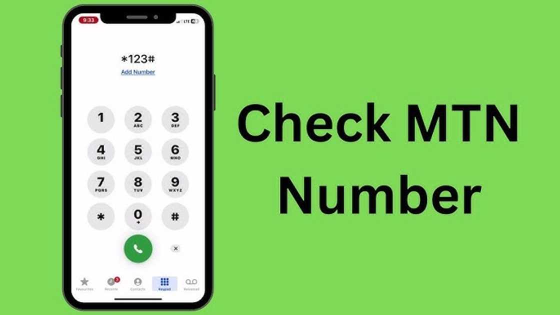 How to check your MTN number