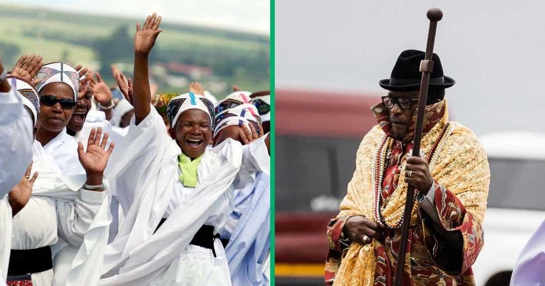 Shembe Nazareth Baptist Church leader Mduduzi Nyazilwezulu rejected an R18M donation from President Cyril Ramaphosa. Shembe Nazareth Baptist Church leader Mduduzi Nyazilwezulu rejected an R18M donation from President Cyril Ramaphosa.