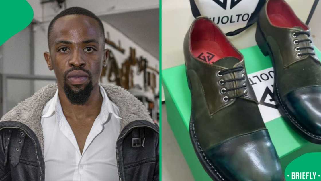 A local shoemaker. A local shoemaker.