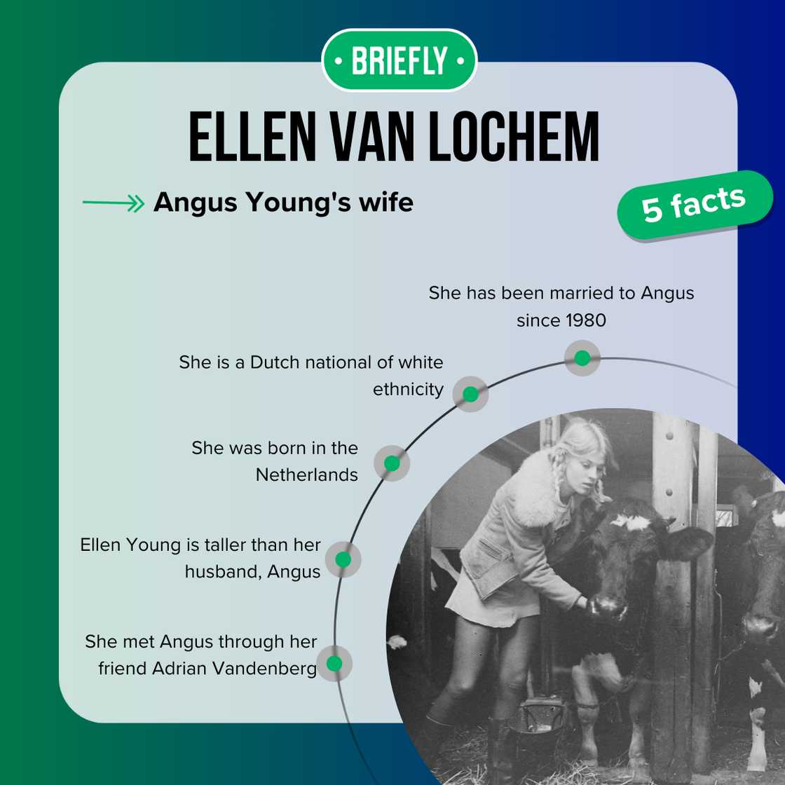 Five facts about Angus Young's wife, Ellen van Lochem Five facts about Angus Young's wife, Ellen van Lochem