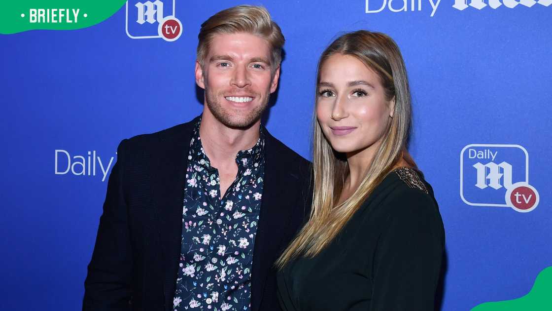 Kyle Cook and Amanda Batula in New York City