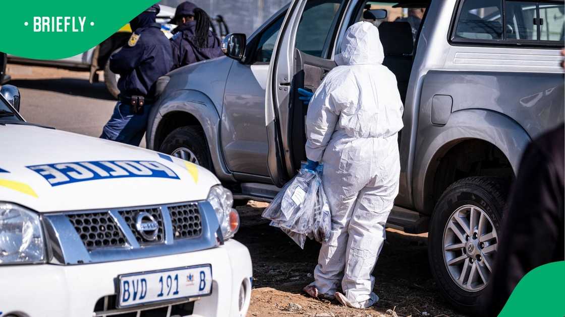 Brigadier Donald Mdhluli, Mpumalanga police spokesperson, confirmed the suspect led officers to the exact burial site Brigadier Donald Mdhluli, Mpumalanga police spokesperson, confirmed the suspect led officers to the exact burial site