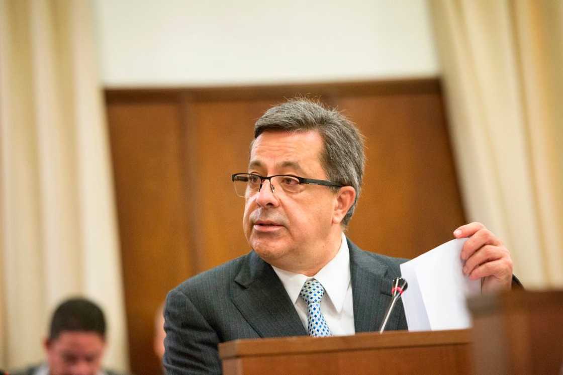 Markus Jooste gives testimony in 2018 Markus Jooste gives testimony in 2018