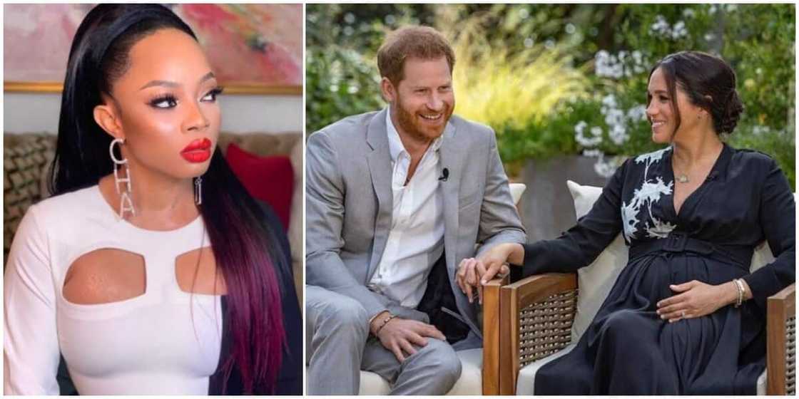 Make sure wives married into your family are not going through hell - Toke to Meghan's supporters Make sure wives married into your family are not going through hell - Toke to Meghan's supporters