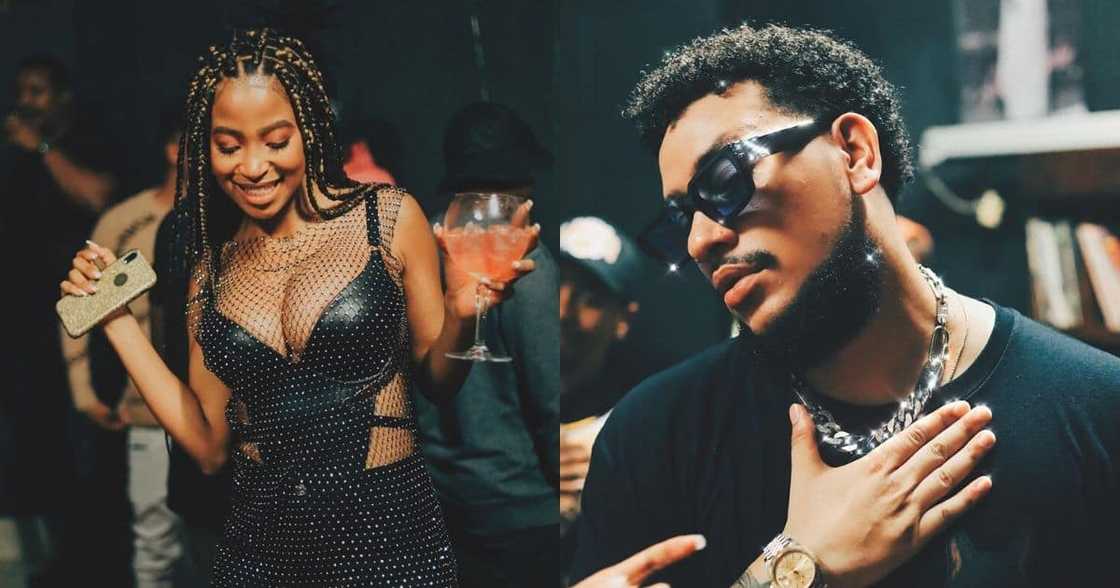 AKA found himself splashing green to apologise to Nelli Tembe AKA found himself splashing green to apologise to Nelli Tembe