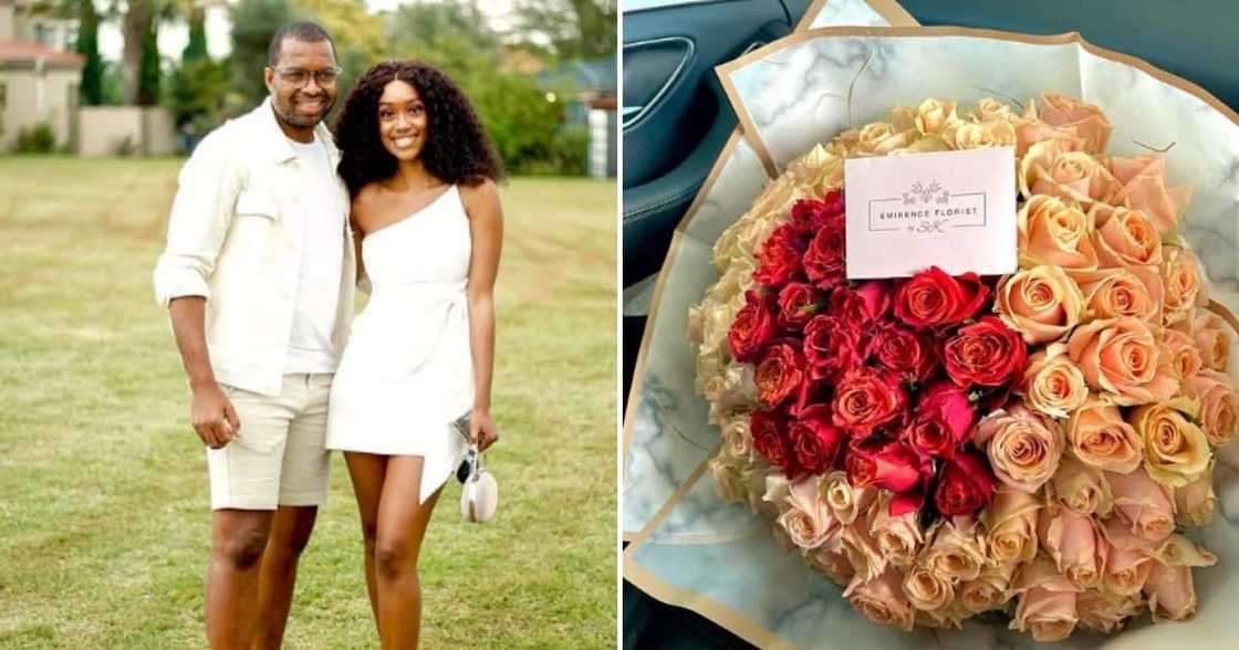 Itumeleng Khune, Spoils, Sphelele Makhunga, Bouquet of Roses Itumeleng Khune, Spoils, Sphelele Makhunga, Bouquet of Roses