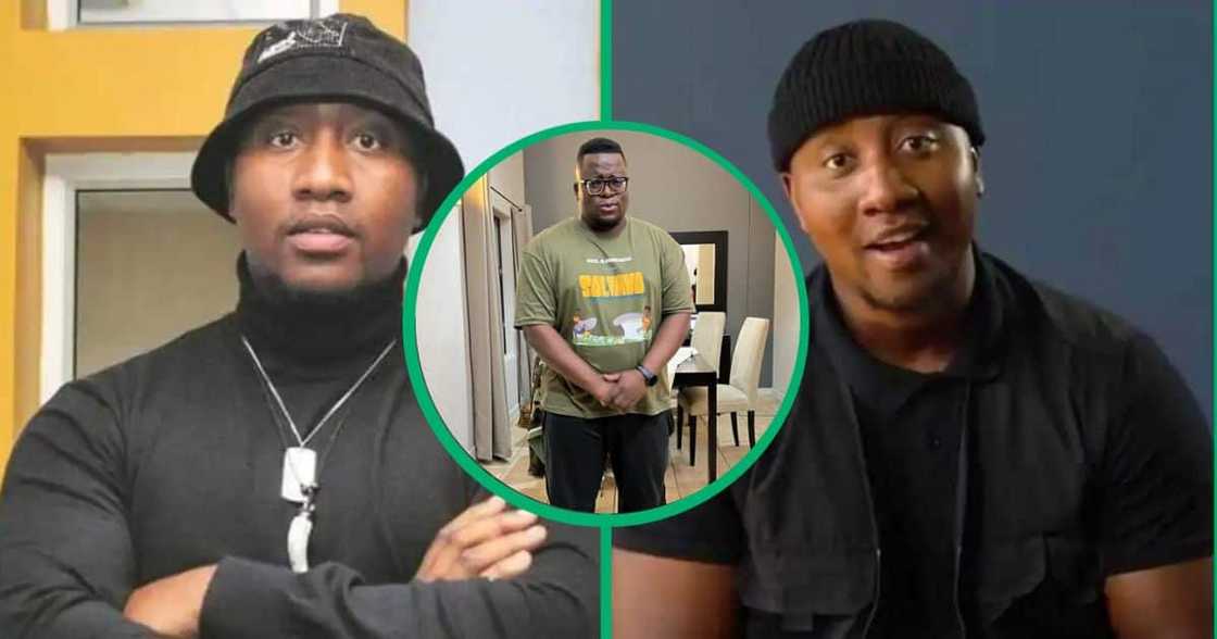 Xolani Khumalo got sacked by Moja Love. Xolani Khumalo got sacked by Moja Love.