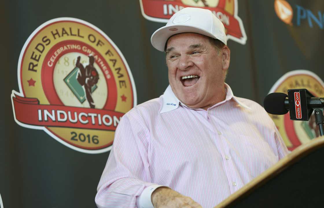 Pete Rose at the Champions Club Pete Rose at the Champions Club
