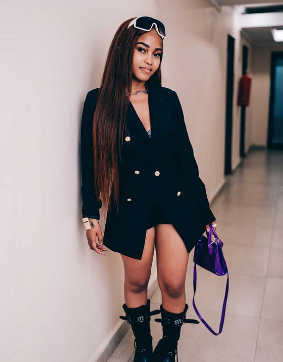 Zee Nxumalo treated herself with a new car Zee Nxumalo treated herself with a new car