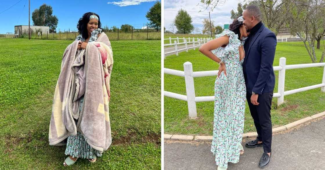 Johannesburg lady shares images of her lobola negotiations.