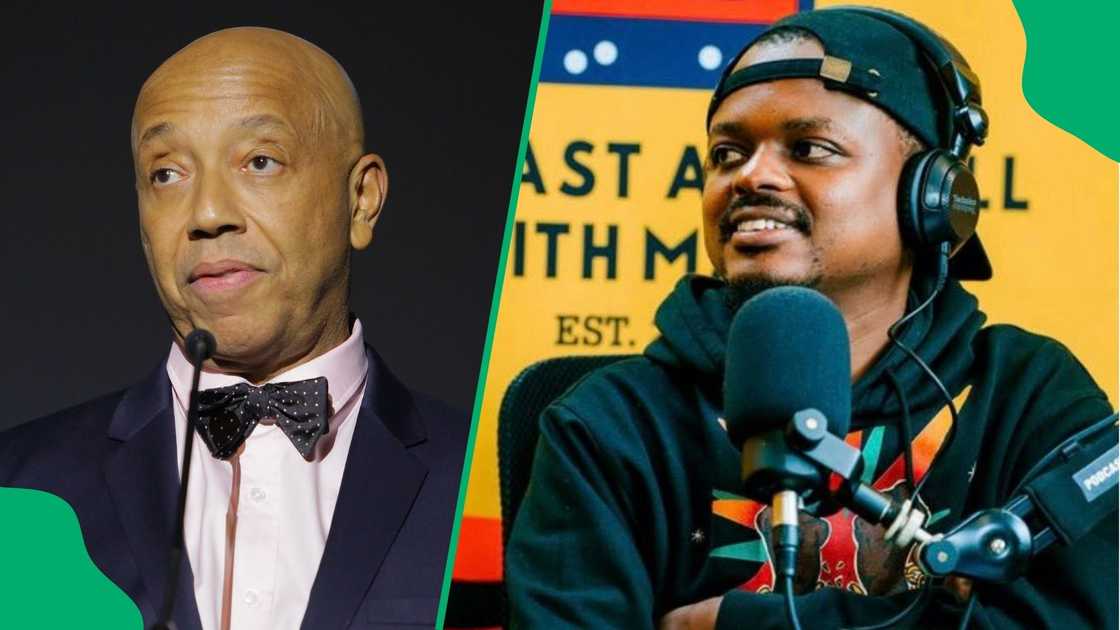 MacG's interaction with Russell Simmons leaves SA in stitches