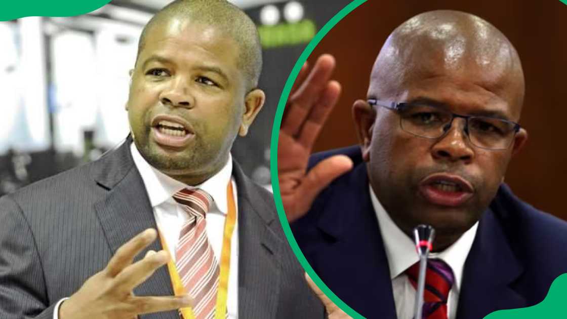 Lucky Montana addressing people at past events