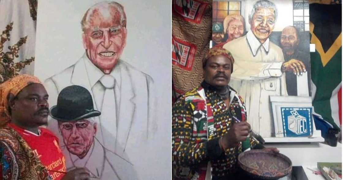 Mzansi Laughs, Rasta, Latest Portrait, President, FW De Klerk, Politics Mzansi Laughs, Rasta, Latest Portrait, President, FW De Klerk, Politics